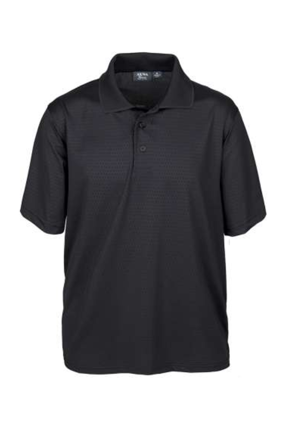 AKWA Men's Embossed Honeycomb Polo