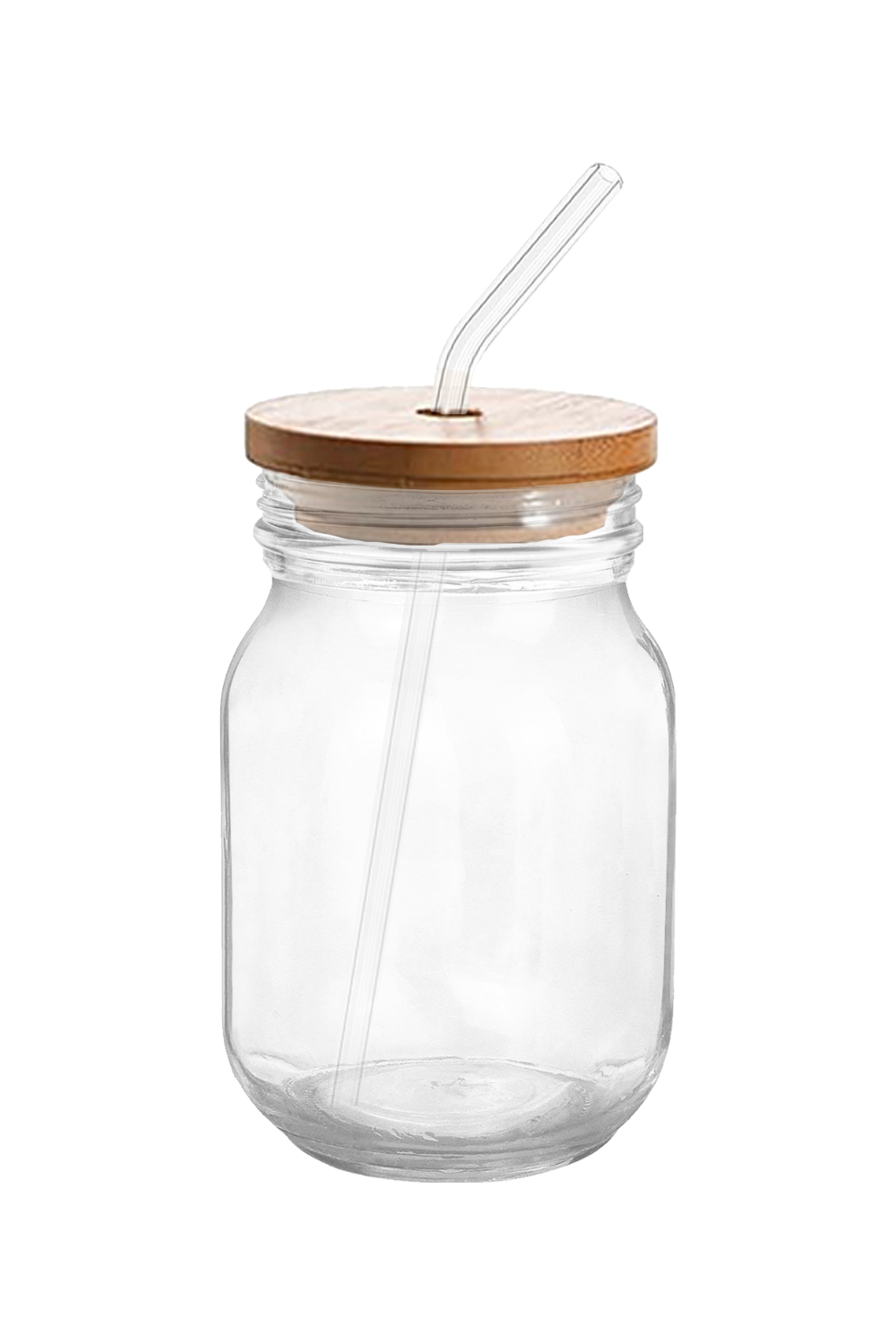 16 oz. Sipper Glass with Straw