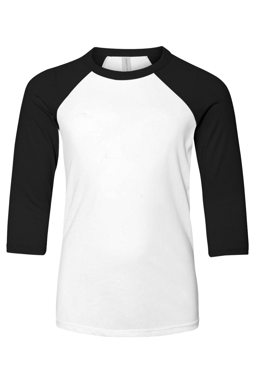 BELLA + CANVAS Youth Three-Quarter Sleeve Baseball Tee