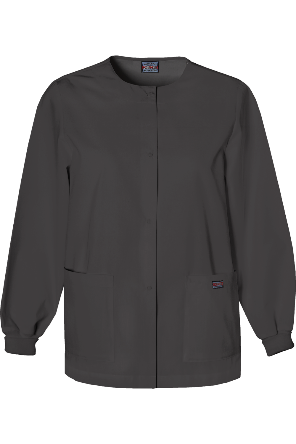 Cherokee Women's Snap Front Scrub Jacket