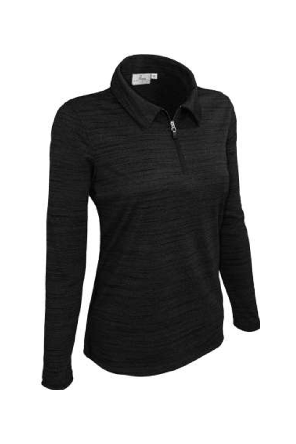 AKWA Tiger Stripe L/S 1/4 Zip Polo