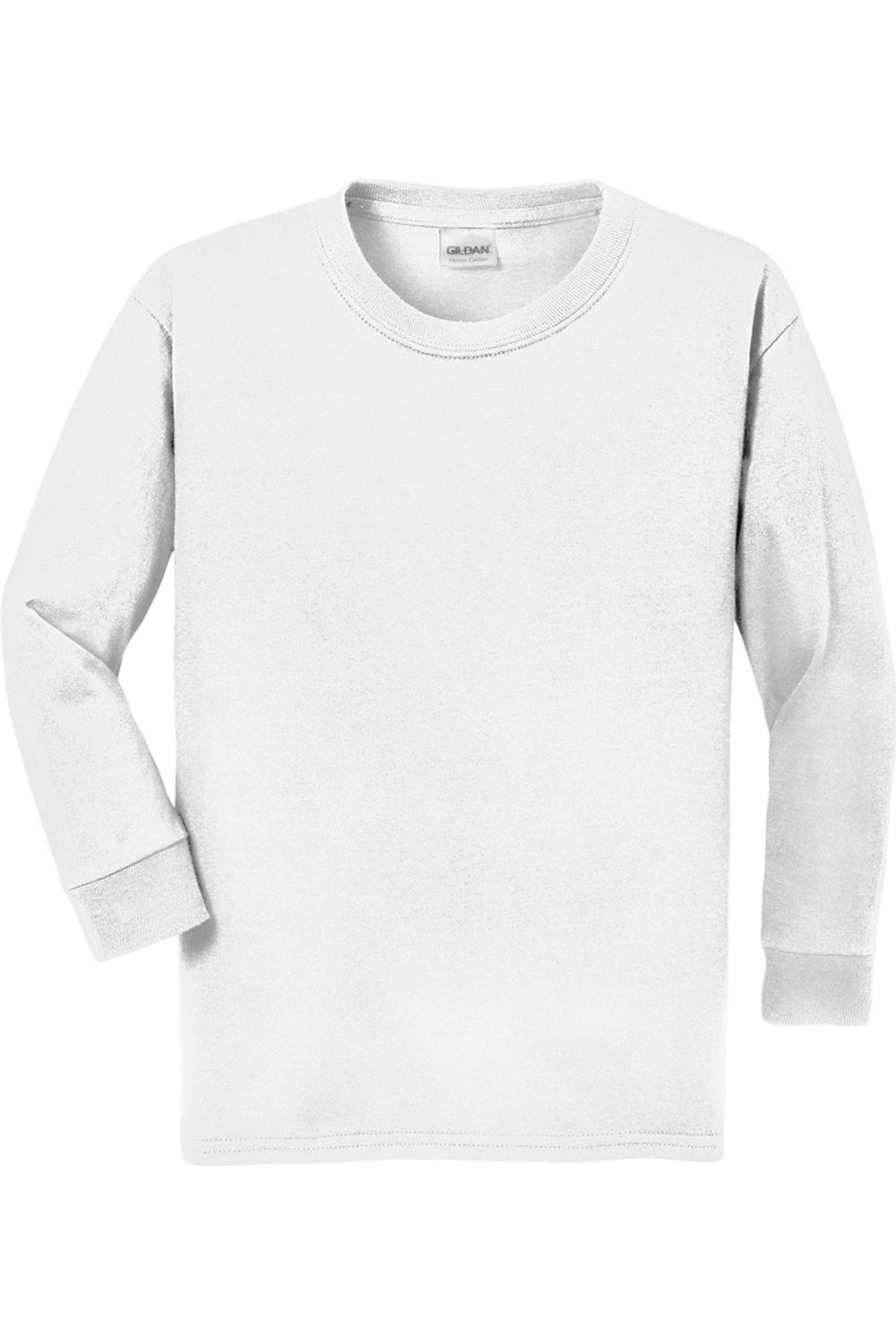 Youth Gildan Heavy Cotton 100% Cotton Long Sleeve T-Shirt