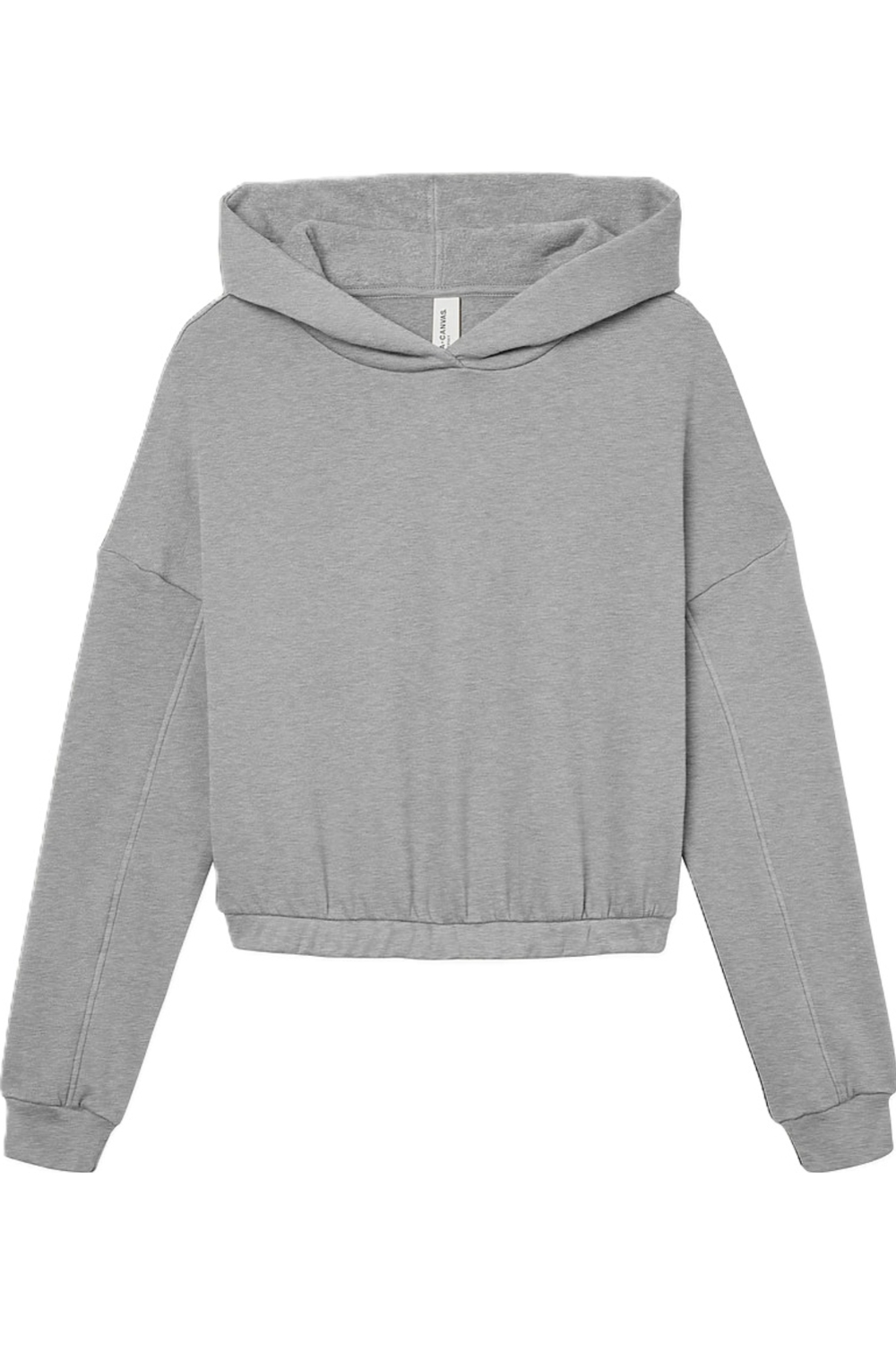 Bella + Canvas Women's FWD Fashion Sponge Fleece Cinched Bottom Hoodie