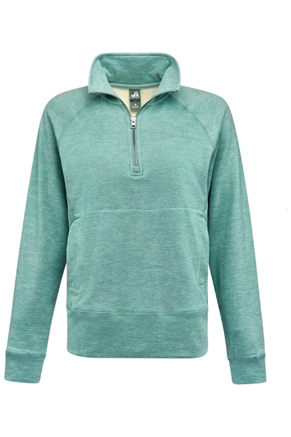 J. America Women's Electric Fleece Quarter-Zip Sweatshirt