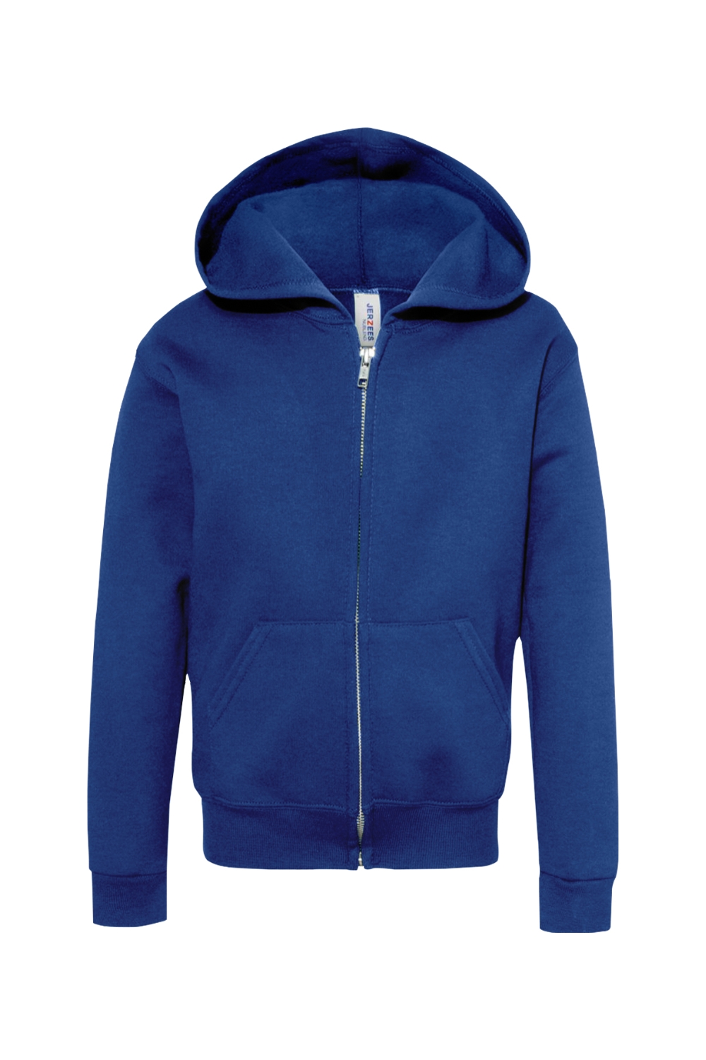 JERZEES NuBlend Youth Full-Zip Hooded Sweatshirt