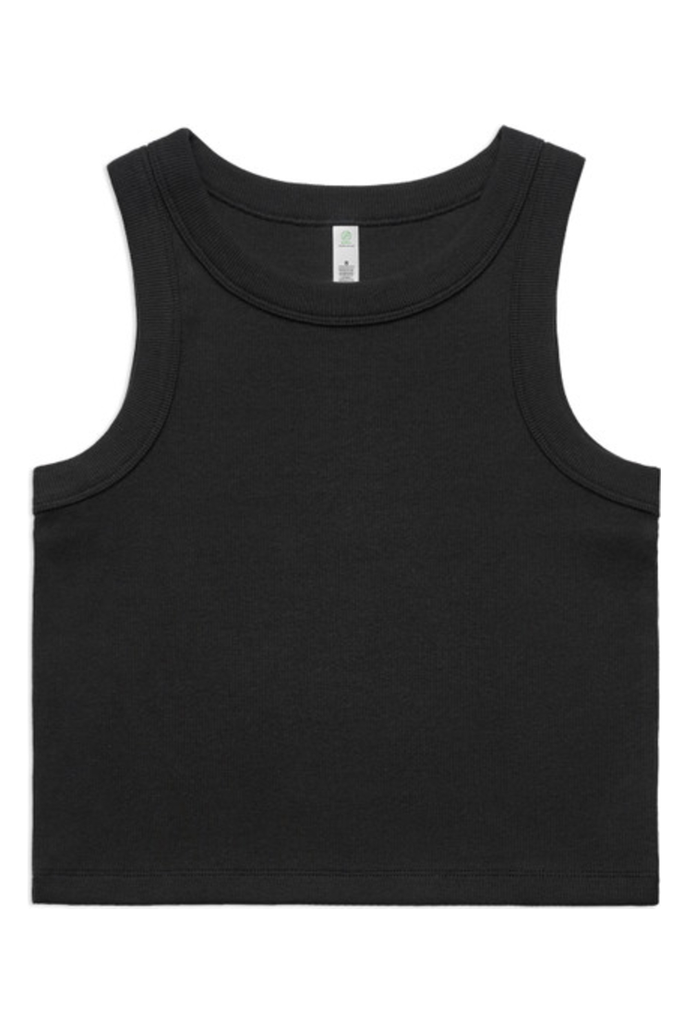 AS Colour Women's Organic Rib Crop Tank