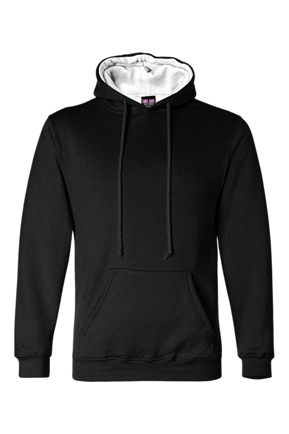 Bayside USA-Made Super Heavy Thermal Lined Hooded Sweatshirt