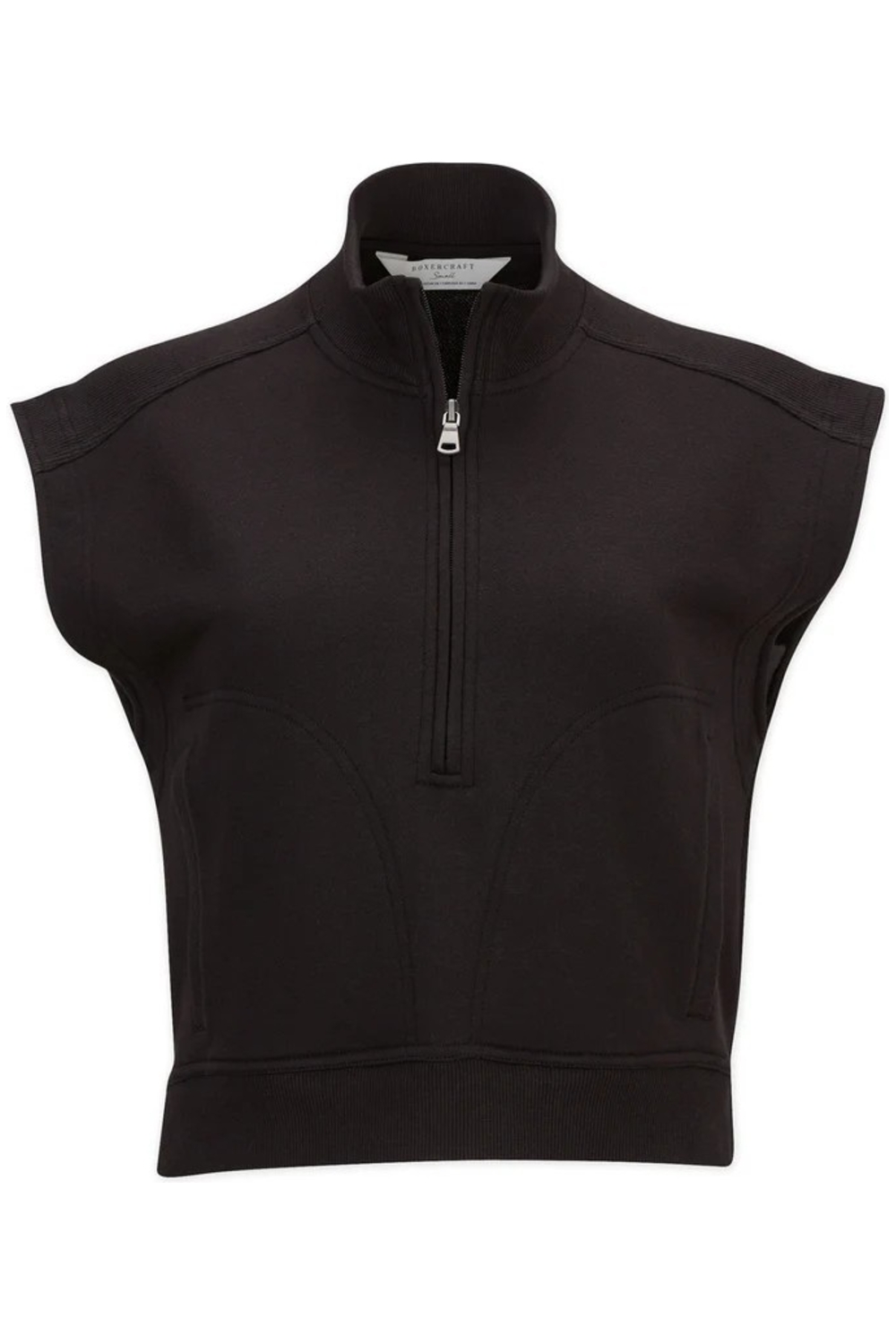 Boxercraft Women's French Terry Half Zip