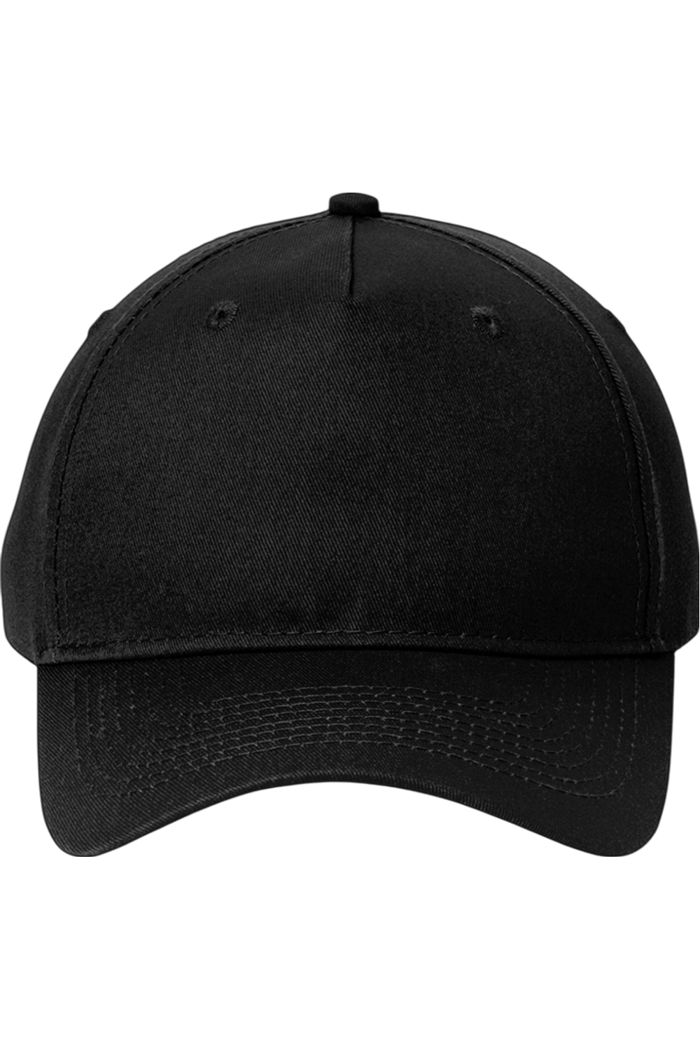 Big Accessories Five-Panel Brushed Twill Cap