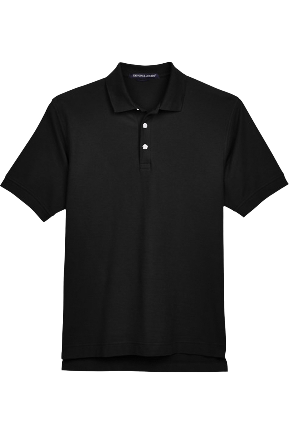 Devon & Jones Men's Pima Piqué Short-Sleeve Polo