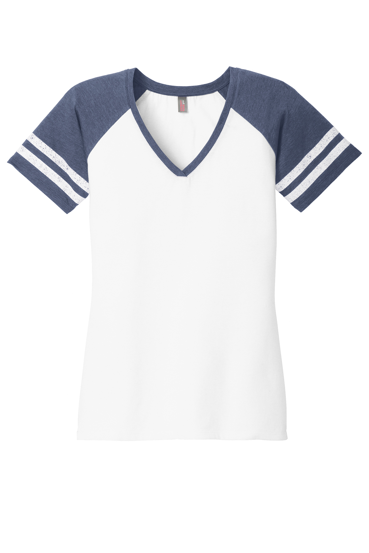 District Women’s Game V-Neck Tee