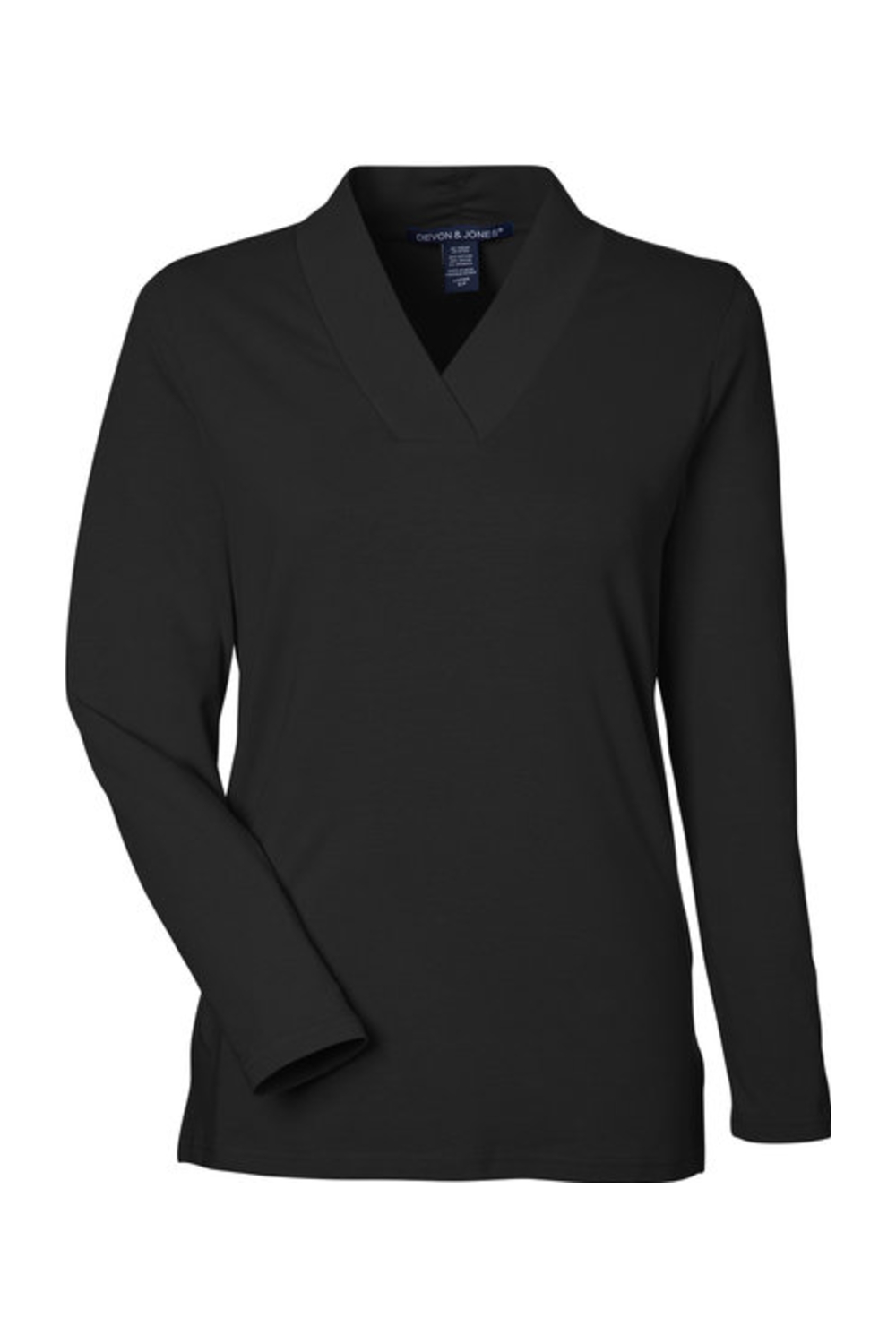 Devon & Jones Women's Raleigh Shawl Collar Knit Top