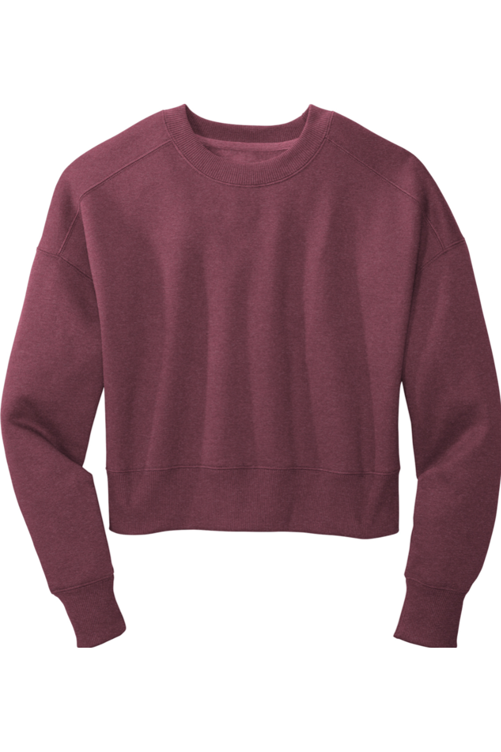 District Women’s Perfect Weight Fleece Cropped Crew