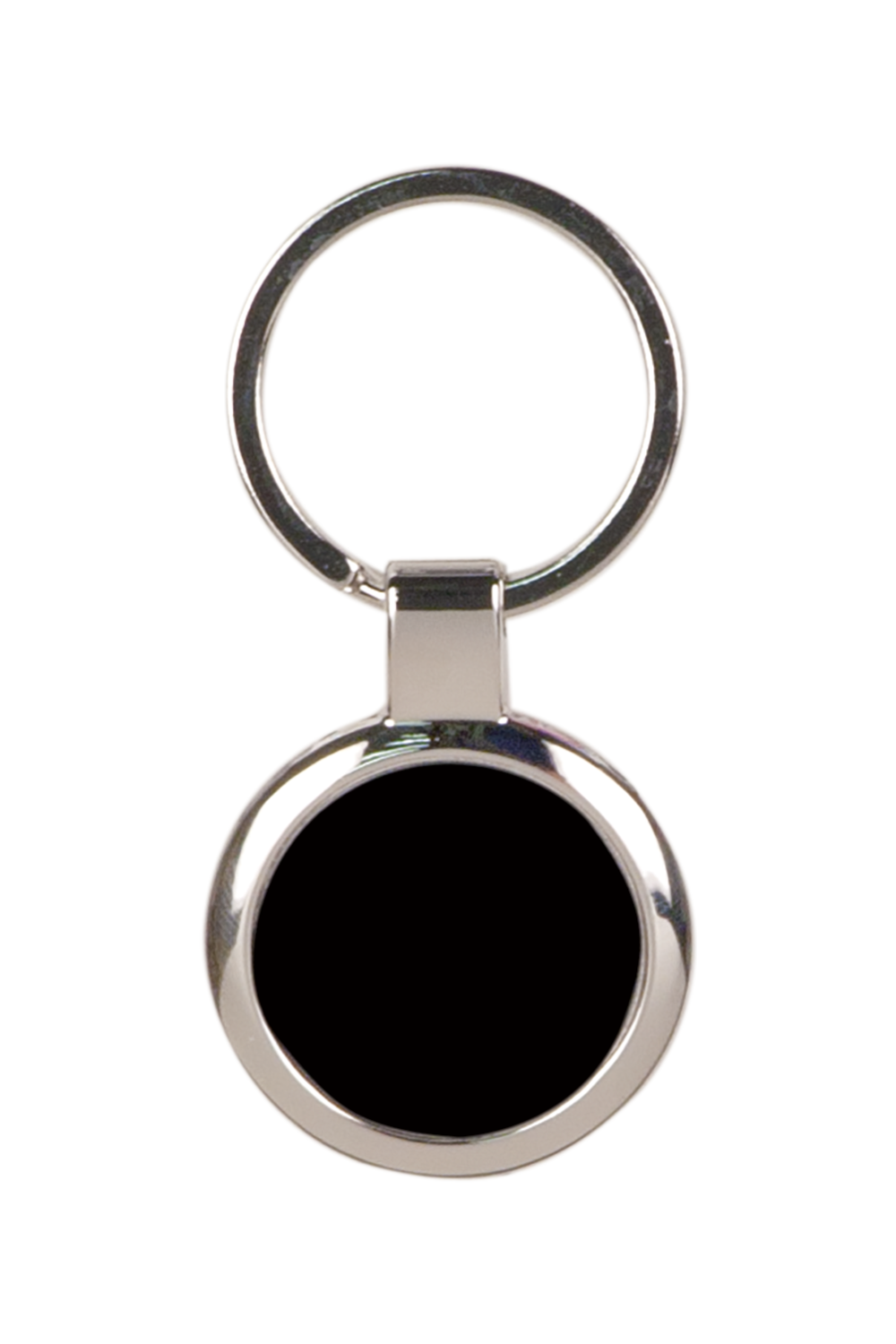 2 1/2" Laserable Round Keychain