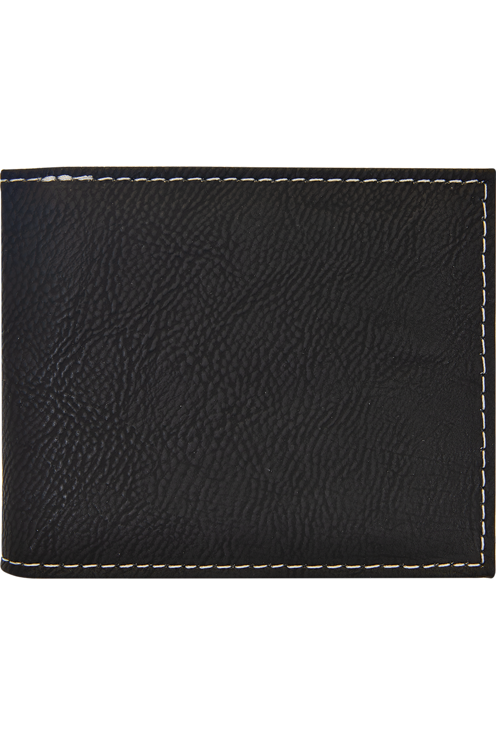 Leatherette Bi-Fold Wallet w/Flip ID Display