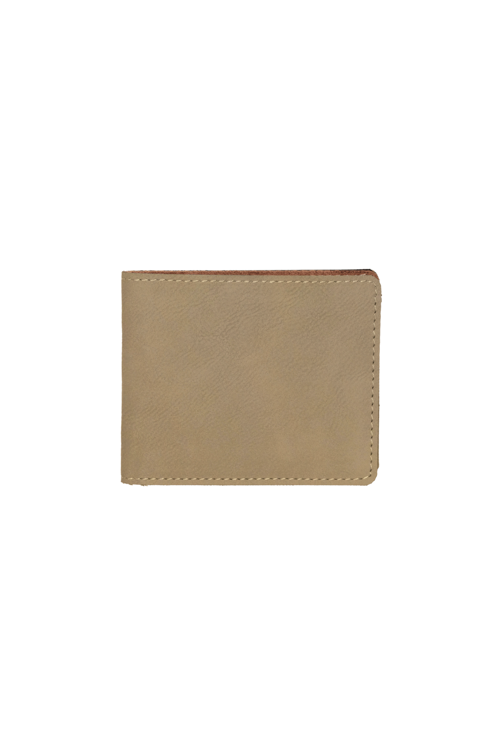 4 1/2" x 3 1/2" Laserable Leatherette Bifold Wallet
