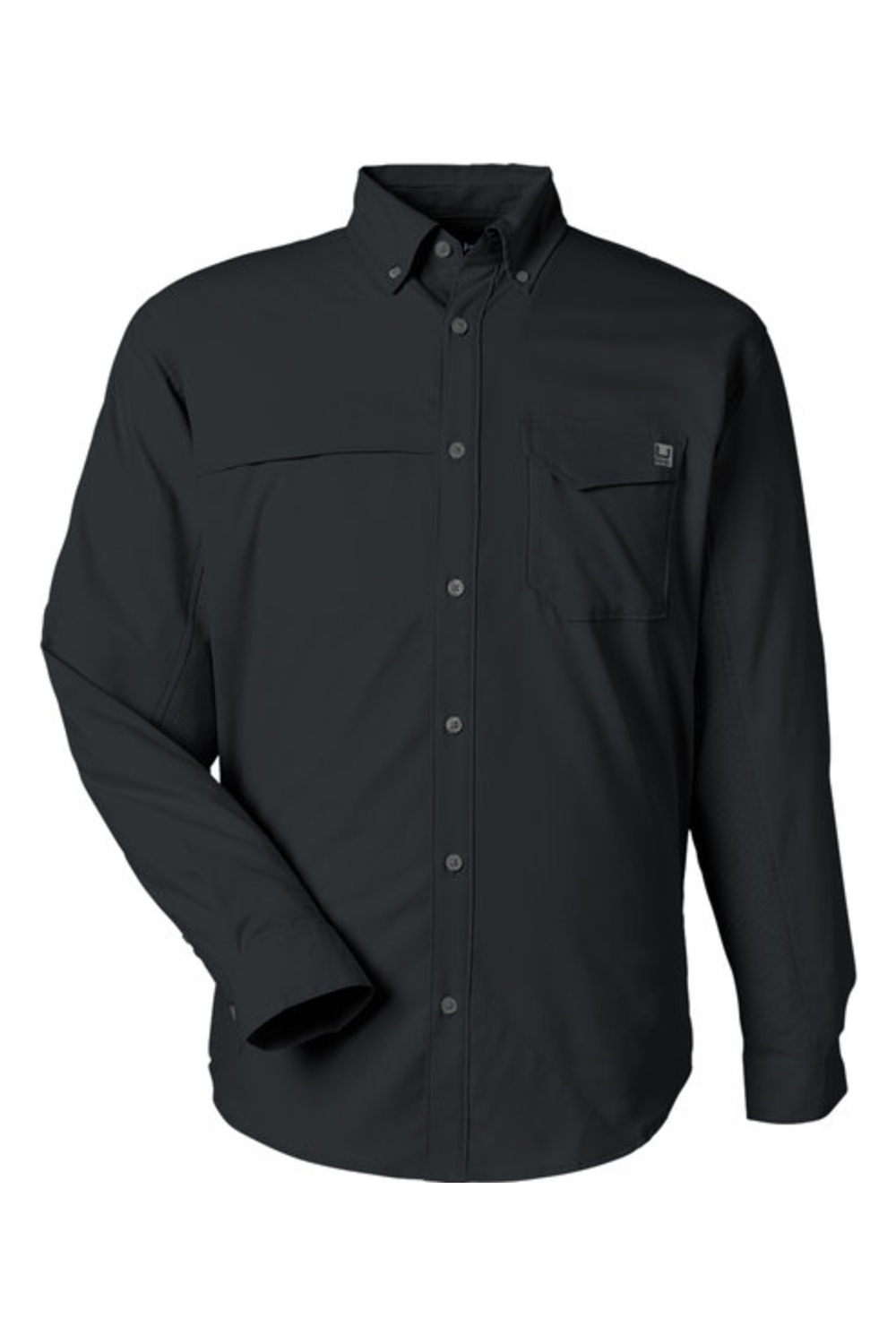 HUK Men's Tide Point Long Sleeve Shirt