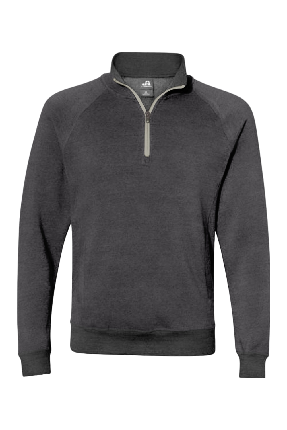 J. America Triblend Quarter-Zip Sweatshirt