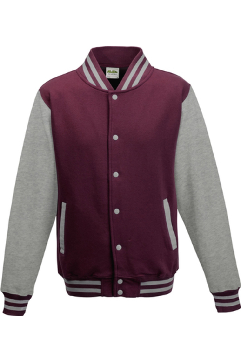 Just Hoods By AWDis Men's Heavyweight Letterman Jacket