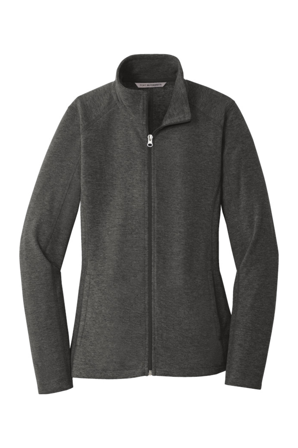 Port Authority Ladies Heather Microfleece Full-Zip Jacket