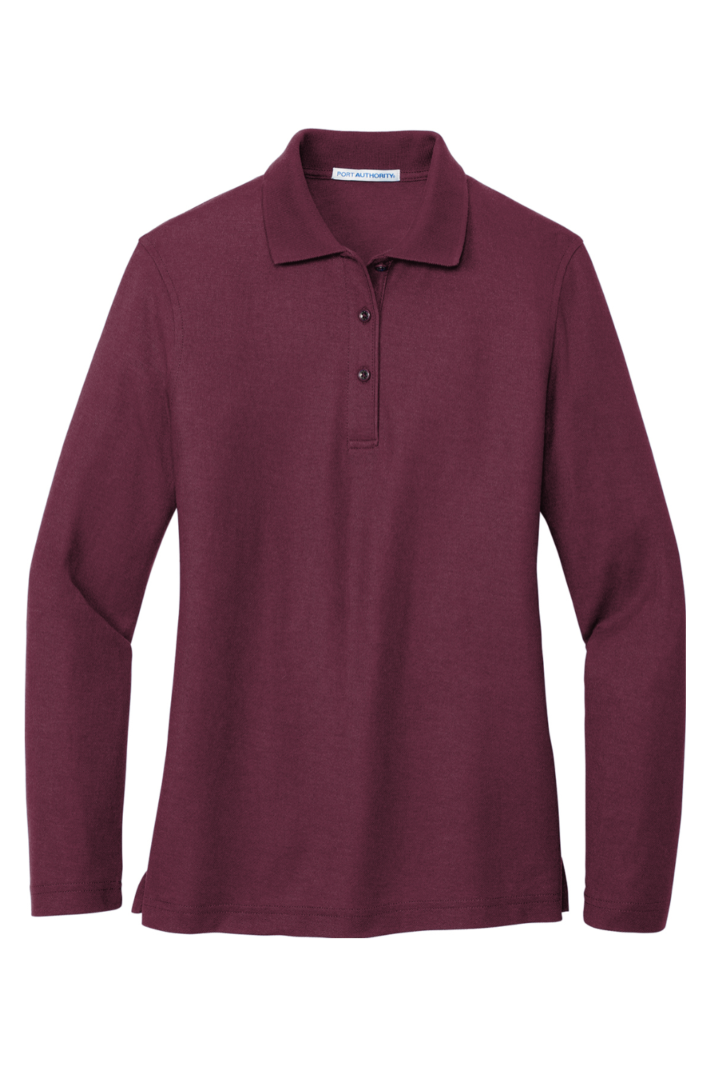 Port Authority Ladies Silk Touch Long Sleeve Polo