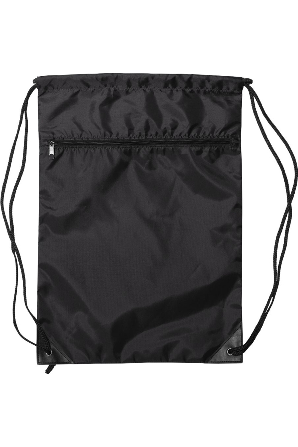 Liberty Bags Zippered Drawstring Backpack