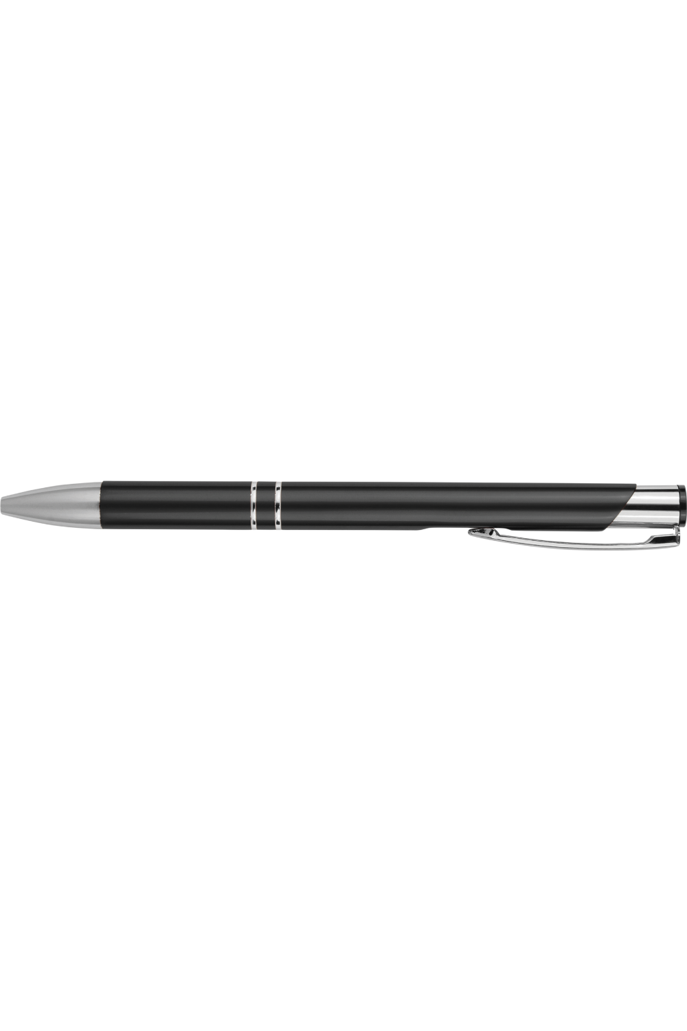 Silver Trim Laserable Pen