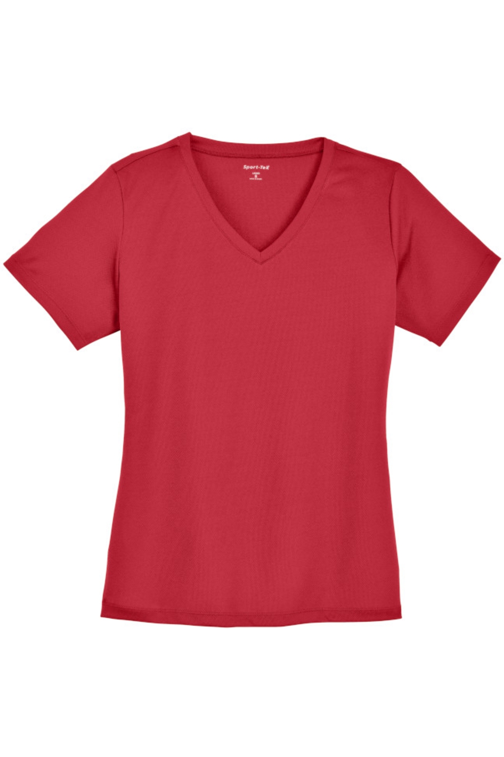 Sport-Tek® Ladies PosiCharge® RacerMesh® V-Neck Tee