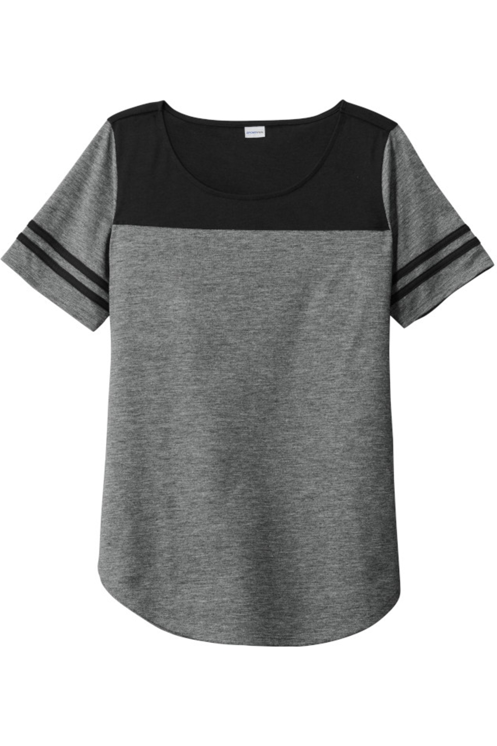 Sport-Tek Ladies PosiCharge Tri-Blend Wicking Fan Tee (Discontinued - while supplies last)