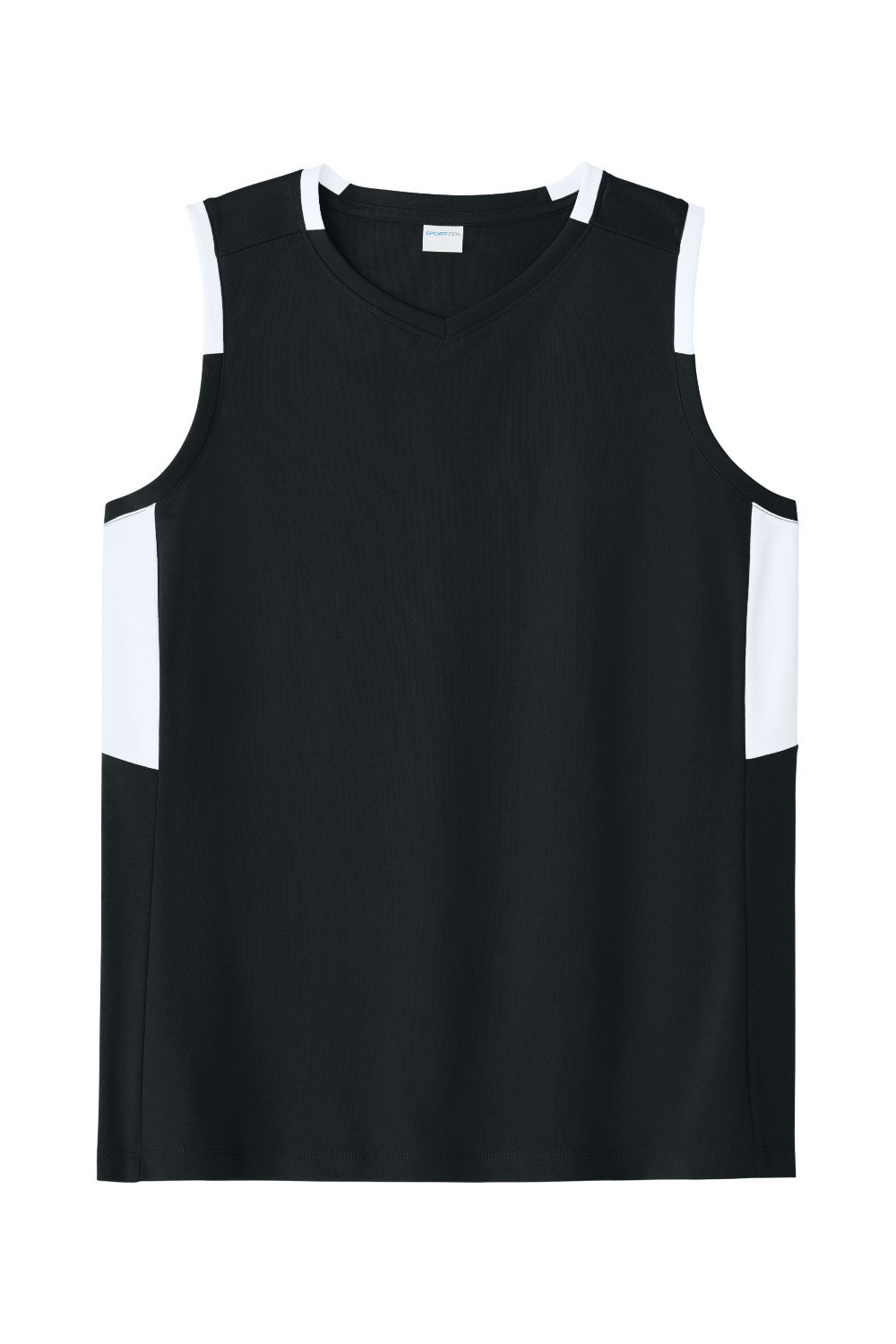 Sport-Tek Women's Club Sleeveless V-Neck