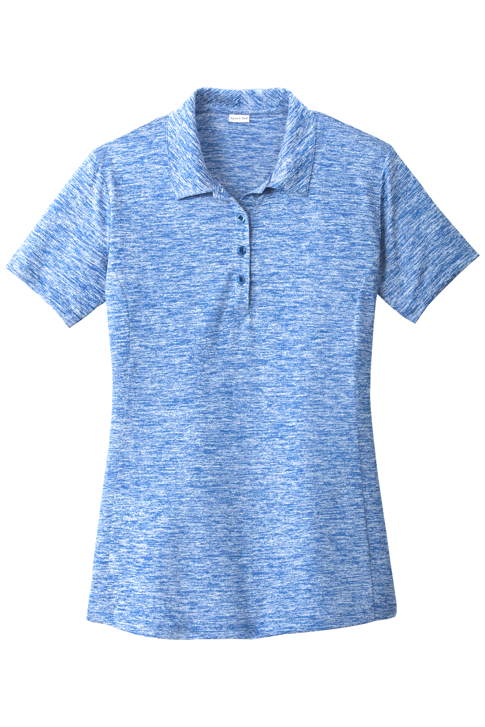 Sport-Tek Ladies PosiCharge Electric Heather Polo