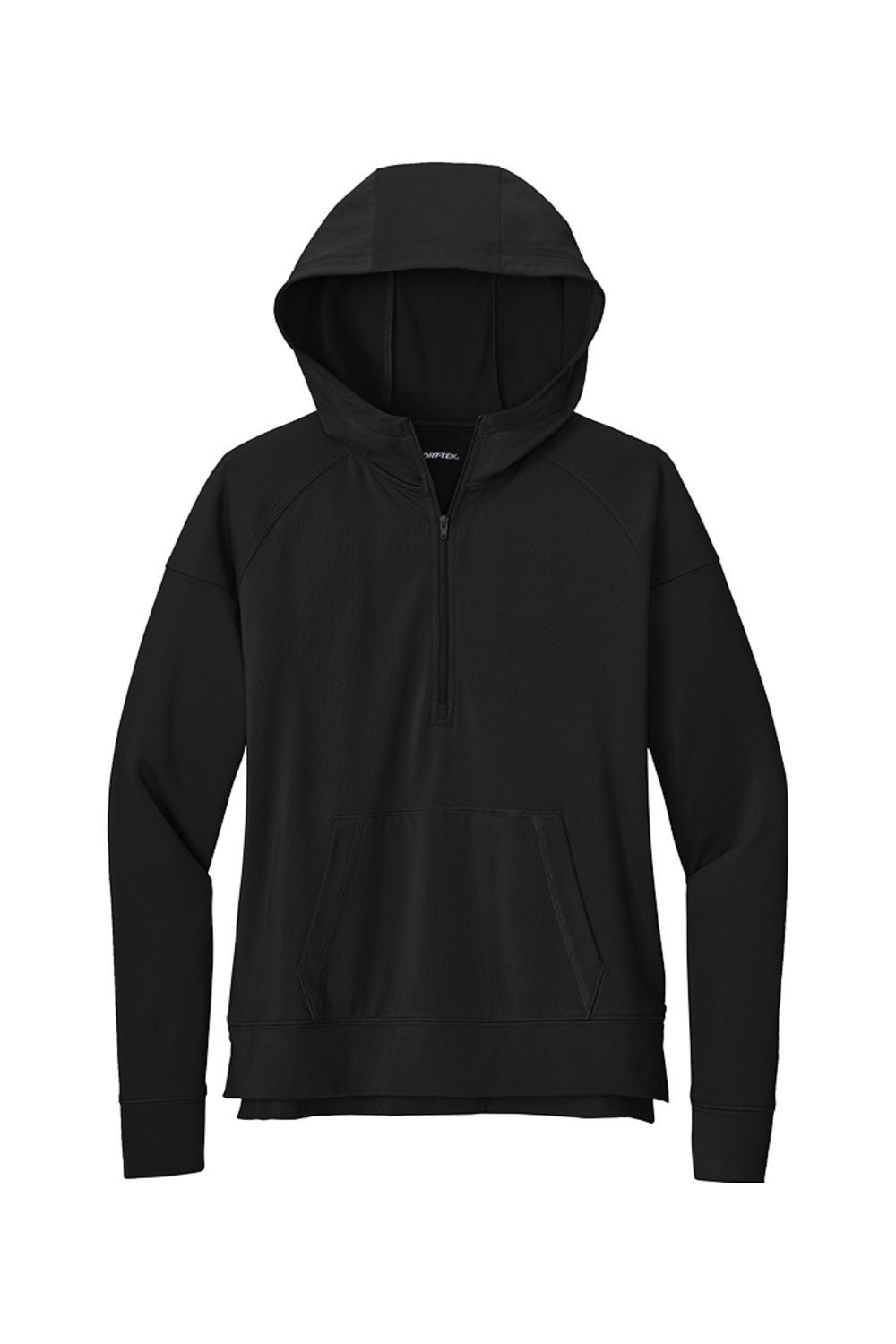 Sport-Tek Ladies Sport-Wick Stretch 1/2-Zip Hoodie
