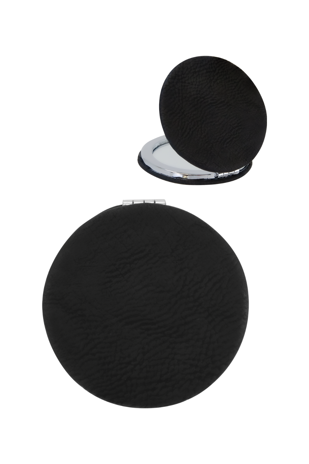 Leatherette Compact Mirror