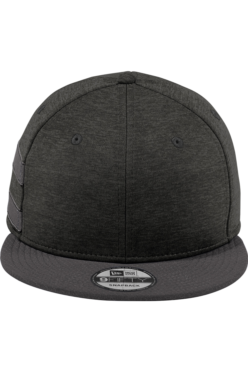 New Era Shadow Heather Striped Flat Bill Snapback Cap (Discontinued-while supplies last)