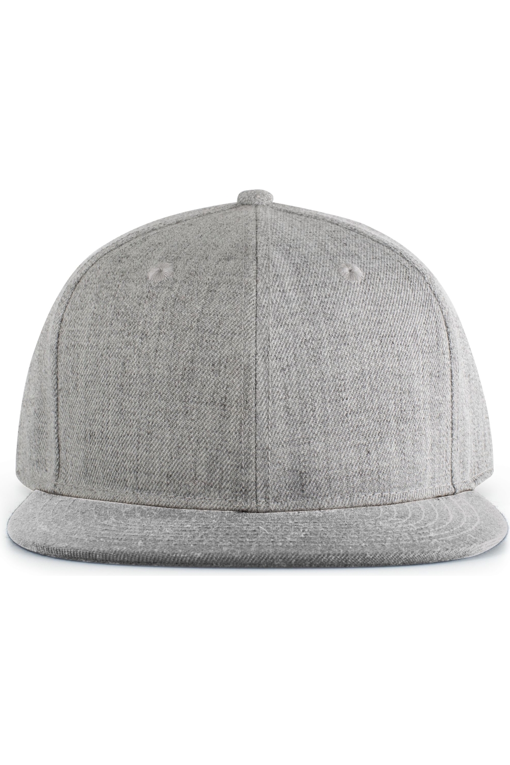 Pacific Headwear Wool Blend Heather Snapback Cap