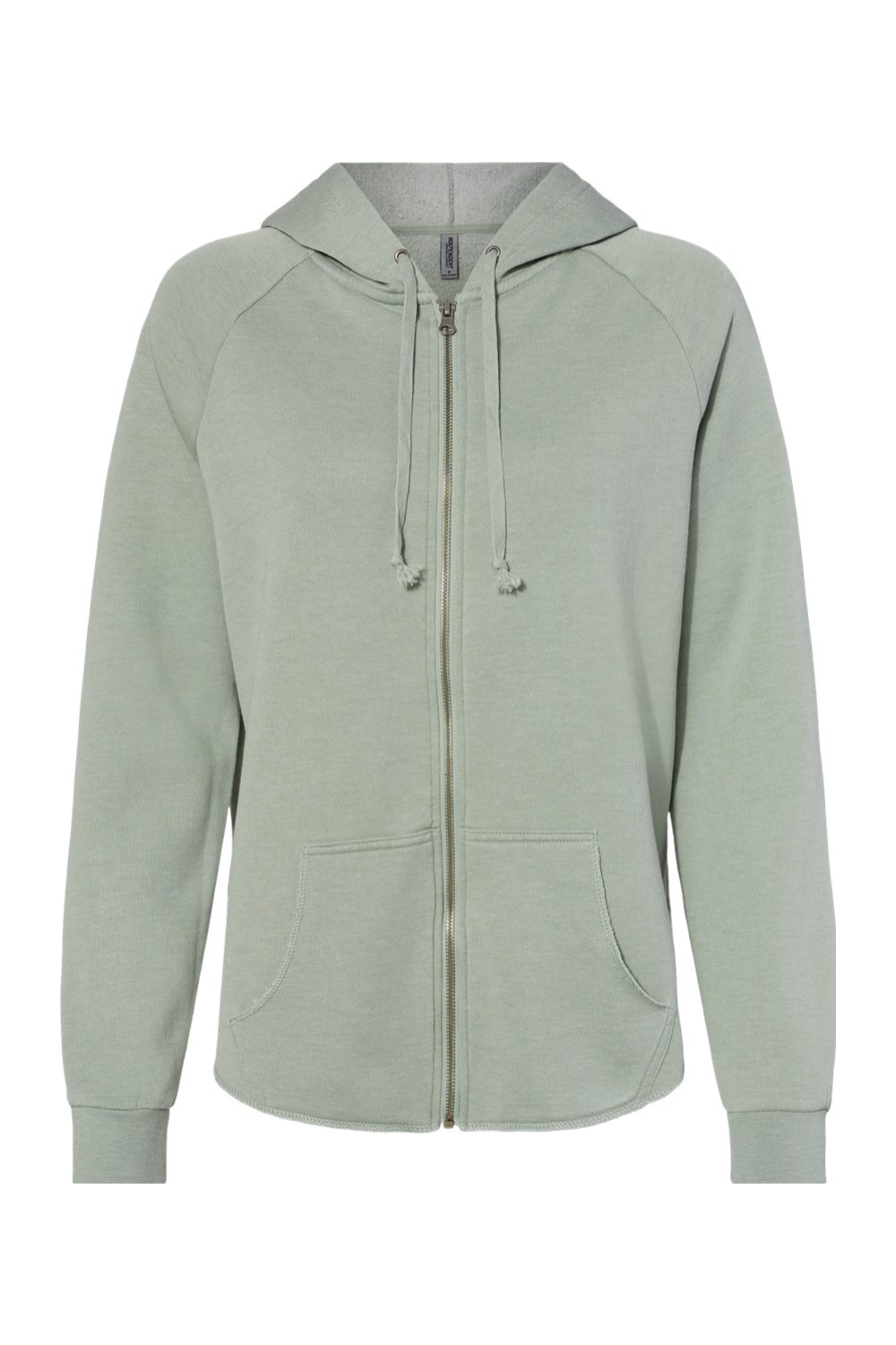 Independent Trading Co. Women's California Wave Wash Full-Zip Hooded Sweatshirt
