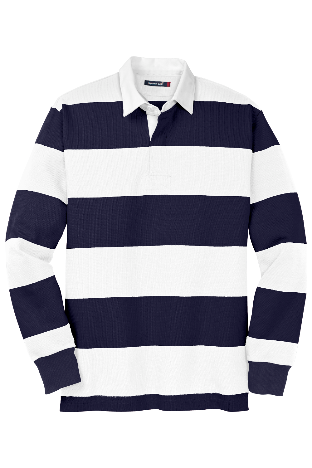 Sport-Tek Classic Long Sleeve Rugby Polo
