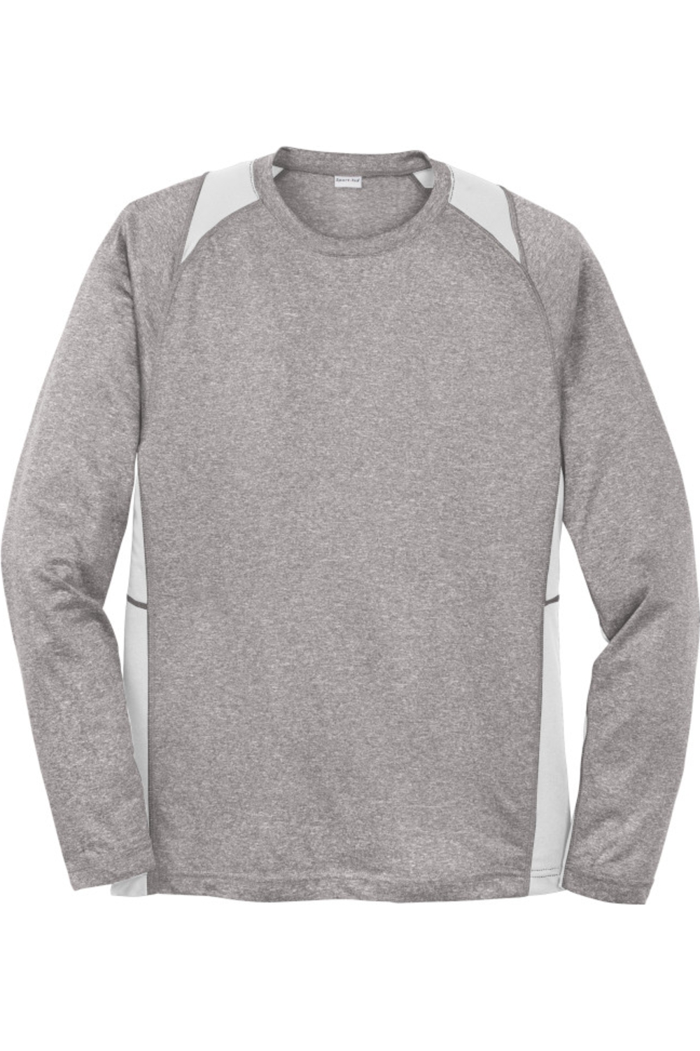 Sport-Tek Long Sleeve Heather Colorblock Contender Tee