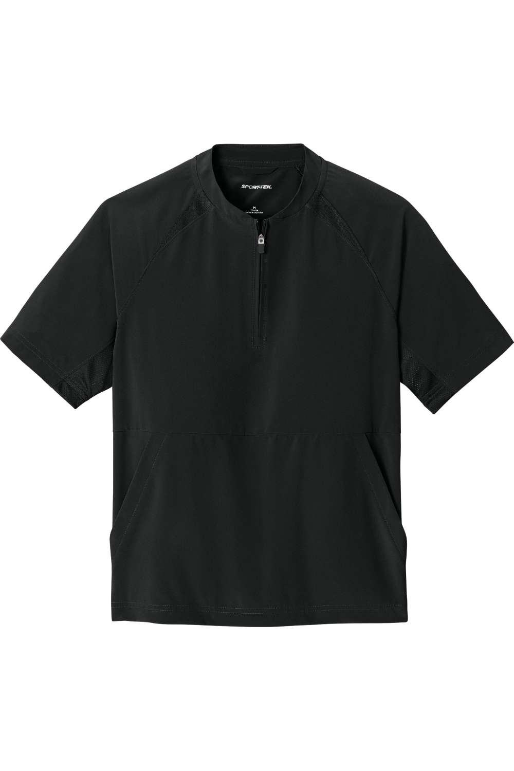 Sport-Tek Youth Repeat 1/2-Zip Short Sleeve Jacket