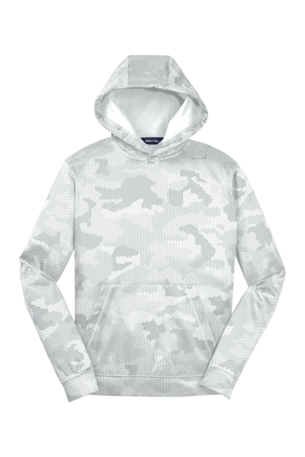Youth Sport-Tek Sport-Wick CamoHex Fleece Hooded Pullover