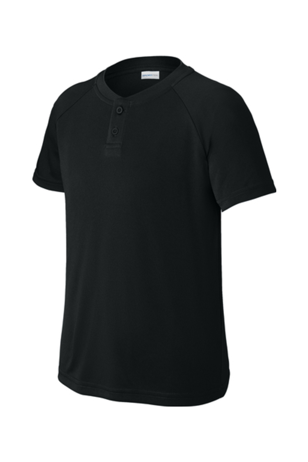 Sport-Tek Youth PosiCharge Competitor 2-Button Henley