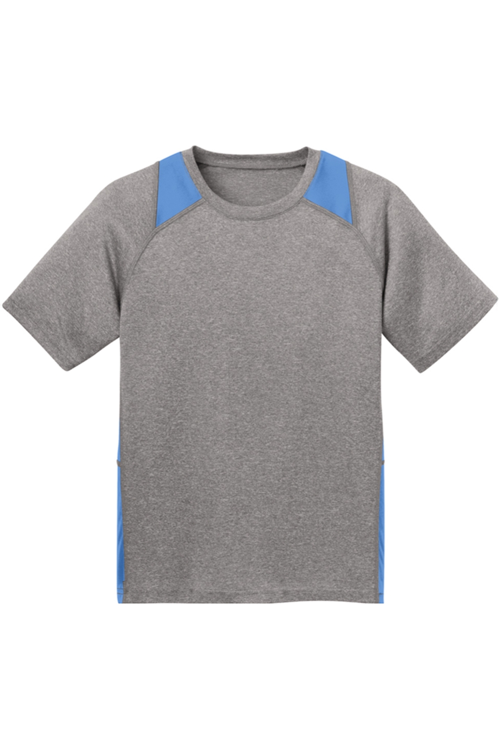 Sport-Tek® Youth Heather Colorblock Contender™ Tee